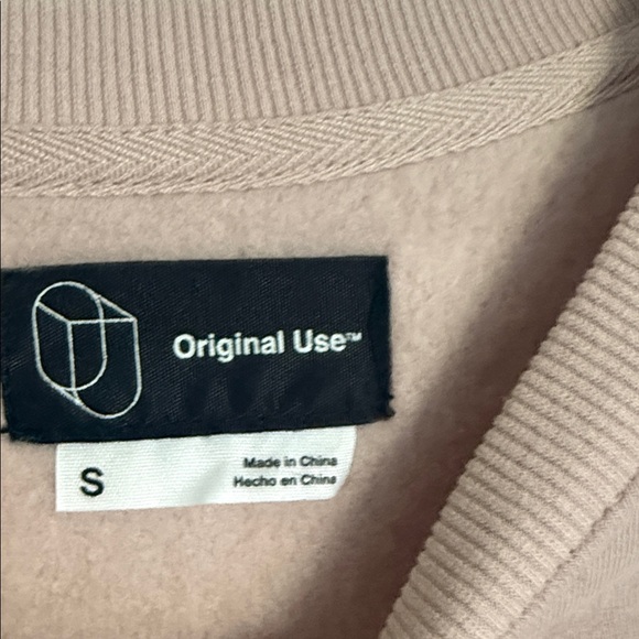 Original Use Taupe Ribbed Pullover - Picture 2 of 5